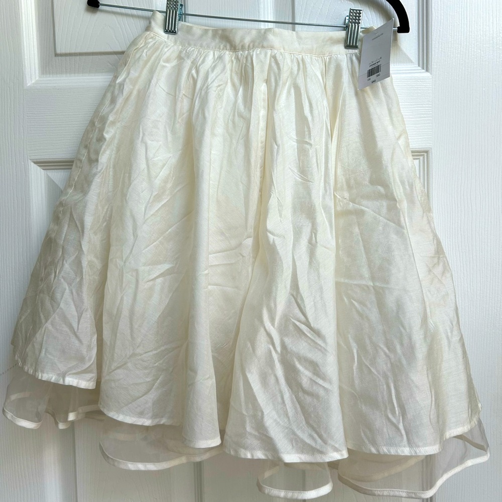 Topshop white tulle skirt size XS/2